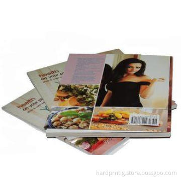 Laminated Cookbook 4 Color Printing With Perfect Binding ,